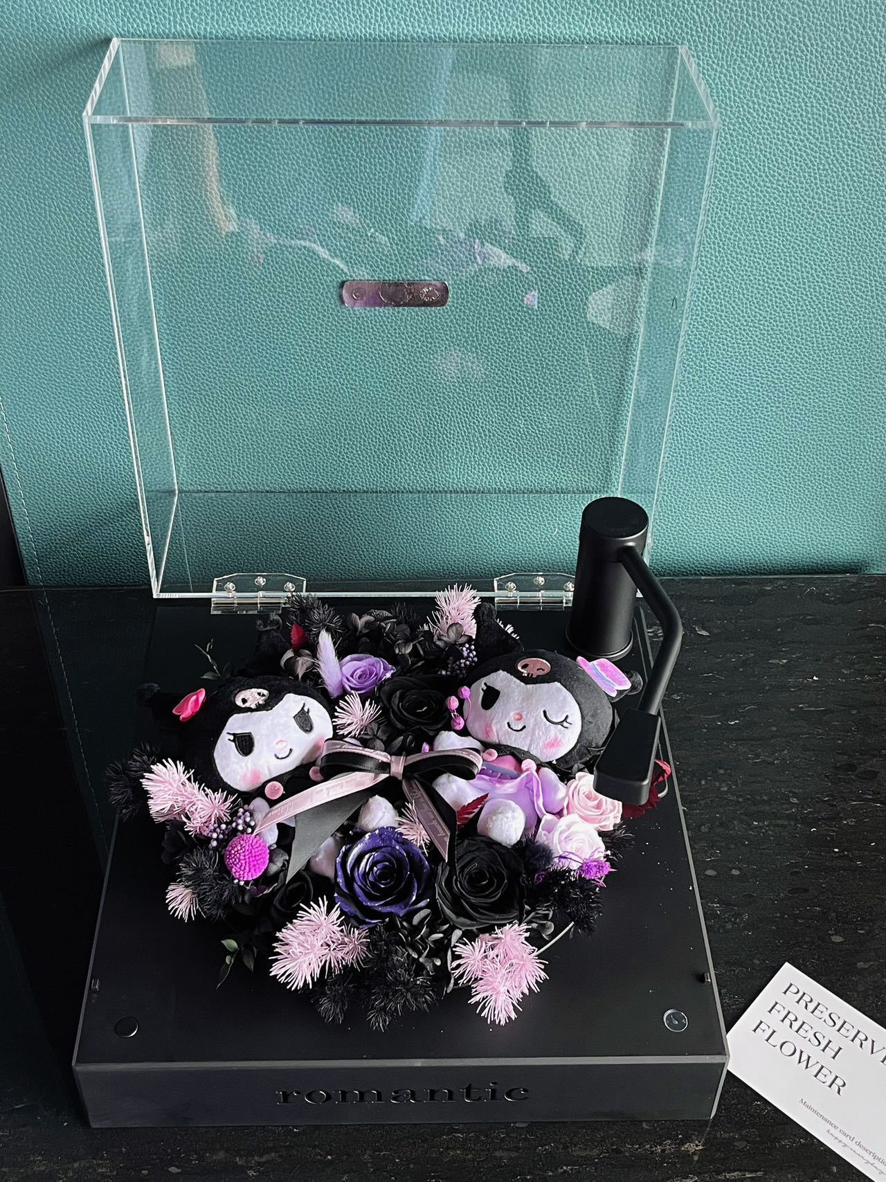 Muñeca Kuromi gramófono-323216-caja de regalo de alta gama