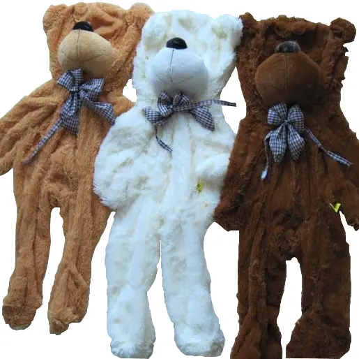 Hot Bán kích thước khác nhau đồ chơi sang trọng động vật unstuffed khổng lồ gấu bông da mà không cần điền với CE kiểm tra 60-300cm giá rẻ Gấu