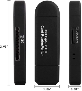 适用于安卓手机电脑的3合1微型USB OTG至USB 2.0 sd卡适配器跟踪摄像头存储卡读卡器 - Product Image 5