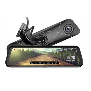 Latest Full Touch Screen Stream Media G <strong>Sensor</strong> 4K Wifi <strong>Mirror</strong> Dash Cam Front Rear View <strong>Car</strong> Recorder DVR <strong>Car</strong> Camera - Product Image 4