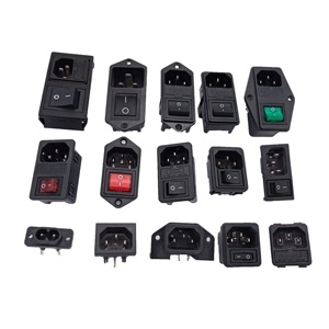 CUL TUV CQC สวิตช์ช่องเสียบฟิวส์แบบเปลี่ยนได้สองช่อง10A 250V IEC C14ช่องเสียบโมดูลไฟเข้า - Product Image 6