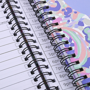 <strong>Custom</strong> Flowers Cover <strong>Design</strong> Inner Pages Double Side <strong>Printing</strong> Spiral <strong>Notebook</strong> - Product Image 6