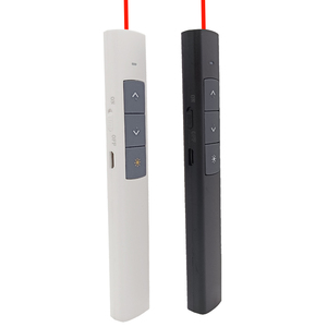 Presentazione PPT Clicker a scorrimento remoto con puntatore Laser presentatore Wireless con luce Laser rossa per Powerpoint Presentaiton - Product Image 1