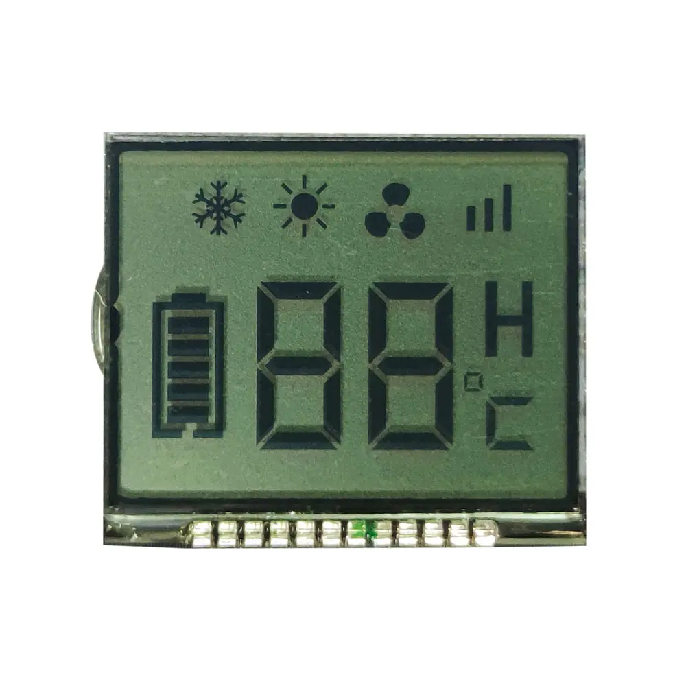 공장 맞춤형 소형 중간 크기 TN VA 흑백 디지털 시계 LCD 디스플레이