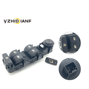 Toptan araba parçası elektrik cam Master kaldırıcı kontrol anahtarı 6554.HA 6554HA Citroen C4 için pencere anahtarı - Product Image 1