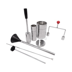 Laboratuvar toprak göreli yoğunluk Test kiti taşınabilir toprak profesyonel toprak göreli yoğunluk % test ölçüm cihazı gözeneklilik ölçmek için kullanılır - Product Image 1