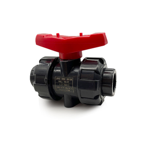 Toptan CPVC DN65 DN80 su tedarik borusu parçaları PVC dişli kontrol plastik gerçek Unioin küresel vana - Product Image 6
