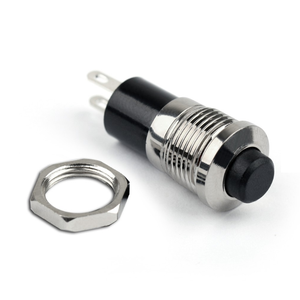 Mini-Druckknopf SPST Momentan-EIN-Schalter 10mm Kleiner selbstsicher nder Knopfsc halter - Product Image 5