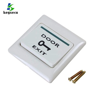 Smart Security 12V Access <strong>Control</strong> <strong>System</strong> NO COM Plastic Door Release Switch <strong>Push</strong> <strong>Button</strong> Exit - Product Image 3