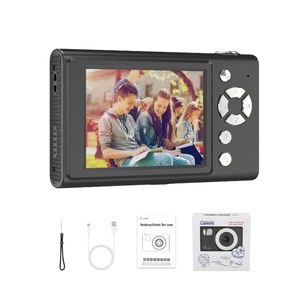 กล้องดิจิตอล1080P HD แบบพกพาที่มีหน้าจอ2.8นิ้ว IPS 4800W พิกเซลองค์ประกอบเซ็นเซอร์ CMOS รุ่น CCD - Product Image 2