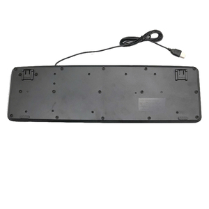 2024 nuevo diseño silencioso con cable 104 botones teclados ordenador USB Teclado estándar para PC
