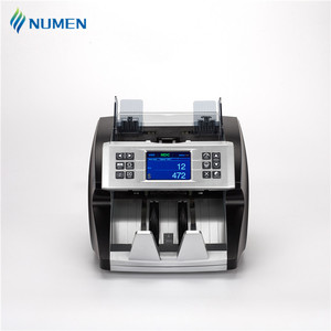 NUMEN SH 07C Pantalla táctil TFT de 4,3 pulgadas Mini máquina contadora de dinero Máquina clasificadora automática de notas con detección de MG - Product Image 2