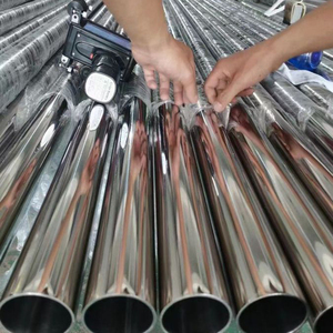 Factory Price AISI304 OD 50mm THK 1mm 1.5mm 6m Length Seamless Stainless Steel Pipe <strong>Tubes</strong> - Product Image 3