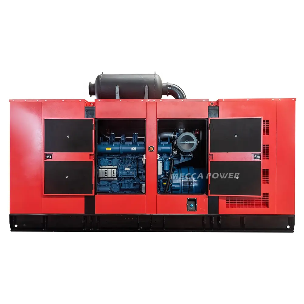 Generatore Diesel industriale 100/150/250/500/1000/1250/1500/2000/2250 kVA Kw con motore Mitsubishi/Sme/Yuchai/Mtu/Baudouin