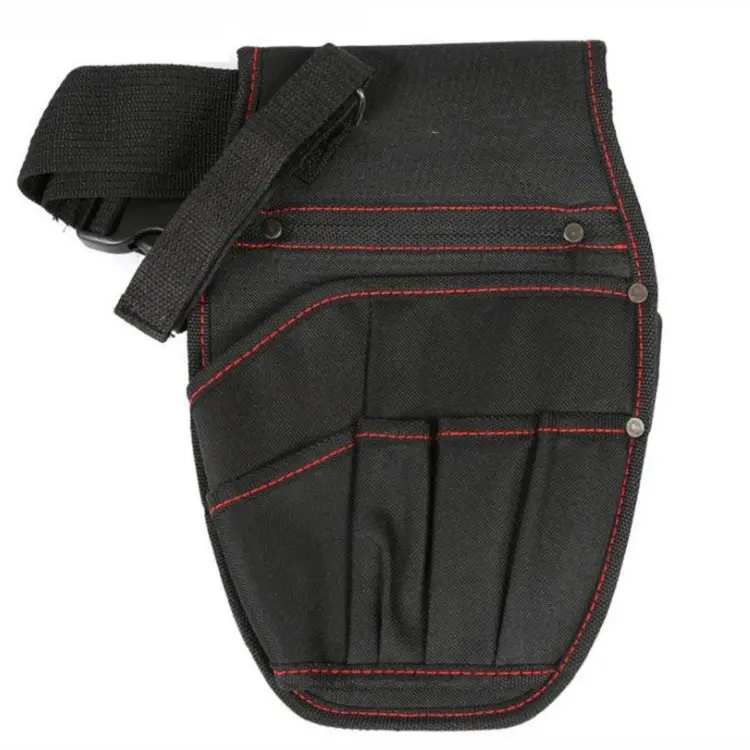 Small Durable Electrician's Pouch Tool Belt Finds Bag with Pockets for Tools Heavy Duty Tool Waist Bag