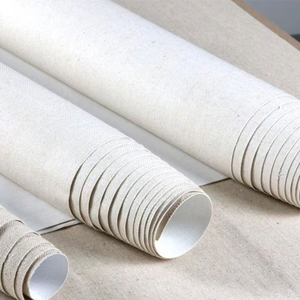 100% 亚麻细帆布长卷帆布可用于diy帆布艺术作品 - Product Image 3