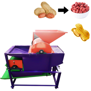 Máquina de eliminación de cáscara de cacahuete rentable/equipo pelador de piel de semilla multifuncional que ahorra trabajo - Product Image 2