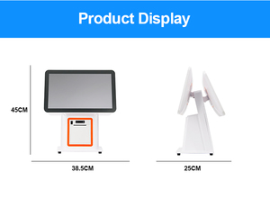 Impresora integrada de código QR Intel Core I5 Android, monitor todo en uno, caja registradora, máquina de sistemas de terminales Pos - Product Image 6