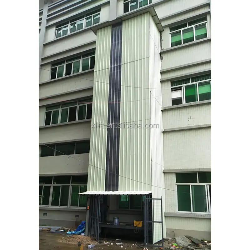 Height 2Ton 2KG Industrial Hydraulic Cargo Lift Vertical Warehouse Cargo Elevator
