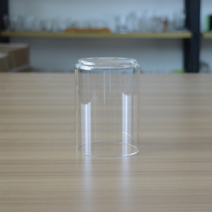 Heat Resistant Short Reusable Borosilicate Glass <strong>Cup</strong> with 400ml Volume for Restaurant Use - Product Image 4