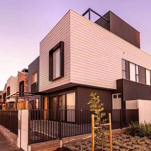 Modern çelik çerçeve evler hafif çelik Villa Metal ev Barndominium restoran mağazası prefabrik Metal yapı evleri
