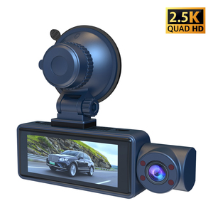2,5 K 3-Kanal-Dash-Kamera vorne hinten und innen Auto-Aufnahme-Dashcam mit G-<span class=keywords><strong>Sensor</strong></span> und Weitwinkel