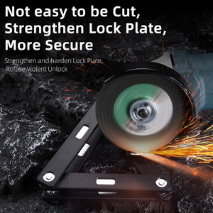 <span class=keywords><strong>WEST</strong></span> BIKING Khóa Gấp Xe Đạp Bằng Thép Cầm Tay Chống Trộm Khóa Xe Đạp Bền Chắc Có Chìa Khóa Khóa Xe Đạp An Toàn Chống Nước - Product Image 5