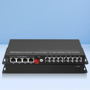 Tek Fiber FC arayüzü 4 kanallı Gigabit fiziksel izolasyon ağı 8 kanallı telefon optik alıcı-verici - Product Image 6