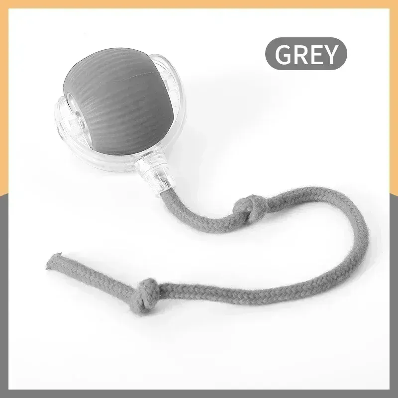 Cuerda gris con bola