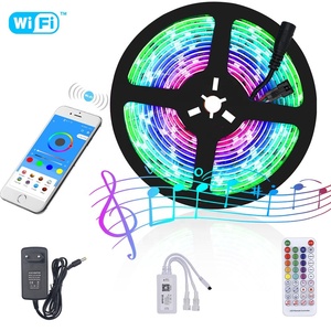 彩色阿列克谢SPI TTL DMX WS2812B RGB动态动画效果发光二极管2812梦想颜色1903个人可寻址发光二极管灯带 - Product Image 1