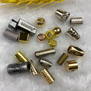 电镀深色枪五金件端绳扣，带拉绳绳端 - Product Image 4