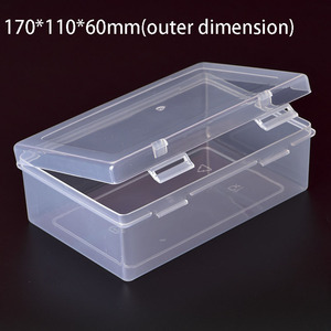 กล่องพลาสติกใสอเนกประสงค์กล่องบรรจุภัณฑ์อาหารกล่องขนมทรงสี่เหลี่ยม - Product Image 3
