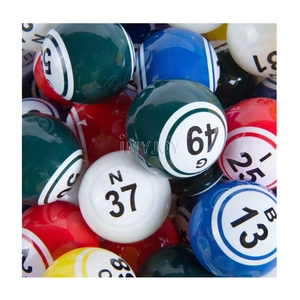 Biểu Tượng Tùy Chỉnh Màu Sắc Mini Nhựa Viên Nang Mock Số Lượng Lớn 38Mm 55Mm Lotto Cao Su Ping Pong Xổ Số Bóng Cho Xổ Số Trò Chơi - Product Image 5