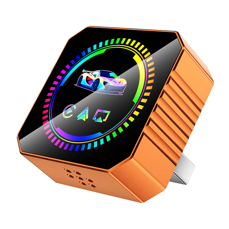 orange + colorful logo