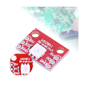 RGB LED Breakout WS2812 Farblicht modul Einzel drahts chnitt stelle Voll farbröhre
