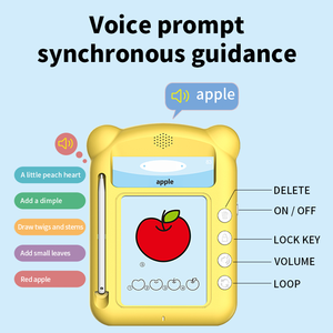 Children's Plastic Handwriting Board for Early Education Machine Plug-In Card <strong>Read</strong> Copy Painting Machine - Product Image 5