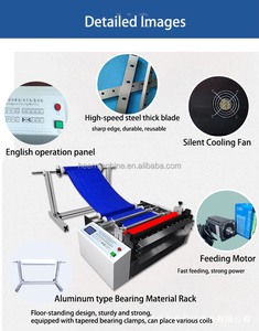 Felt Roll To Sheet Slitter <strong>Cutter</strong> Guillotine Paper Cut Non Woven Fabric Cutting Machine - Product Image 3