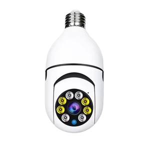 Luce CCTV Wifi lampadina senza fili visione notturna 720P Mini nascosto sistema di telecamere a circuito chiuso - Product Image 2