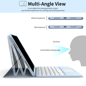 2023 iPad 10 10.9英寸的工厂智能平板电脑外壳，带键盘软硅胶iPad 10外壳 - Product Image 5