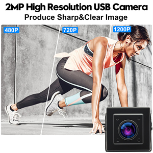 ELP Global Shutter USB Camera ad alta velocità 90fps 1200P 1080P macchina per Windows Android Mac Linux Raspberry Pi - Product Image 3