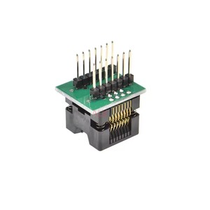 Soic14 Soic 14 Sop14 Dip14 programcı için adaptör soketi vücut genişliği 3.8mm 150mil Ic soket dönüştürücü testi çip - Product Image 3