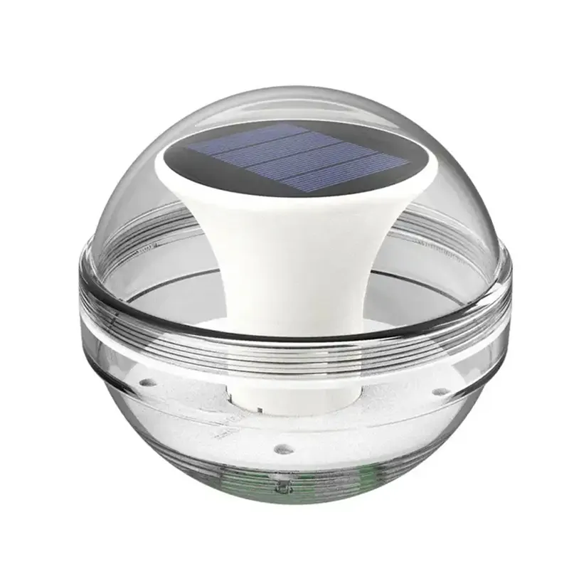 屋外照明用のホットLED電球ソーラーパワープールフローティングスイミングボールライトスイミングプール用の防水LEDライト