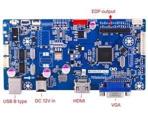 Placa controladora de pantalla táctil HDM I tipo c, lcd