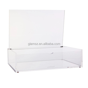 Rectangle Case Container Clear Acrylic <strong>Storage</strong> <strong>Display</strong> Box with Magnetic Lid - Product Image 2