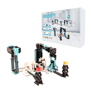 875pcs STEM pädagogische Programmierung Bausteine Spielzeug wissenschaft liche Montage Smart Robotic Arm Engineering Bausteine Kits