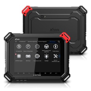 <strong>X100</strong> PAD2 Pro Automotive <strong>Key</strong> <strong>Programmer</strong> with KC100 Supports 4th and 5th IMMO and Special Functions Compatible with VW