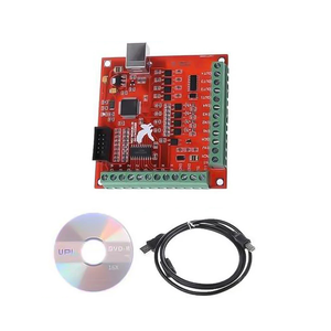 Kit de tarjeta de Control de movimiento CNC impulsado por Mach3 Tarjeta controladora CNC USB de 4 ejes Placa de ruptura de 100Khz Compatible con WinXP Win7 - Product Image 1