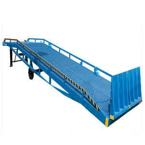 Plataforma elevadora de descarga móvil para puente de carga de contenedores Equipo de carga y almacenamiento-para descargar artefactos y mercancías