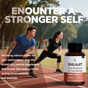 Supplément OEM 8 en 1 Gommes en résine de Shilajit de l'Himalaya avec Ashwaganda / Chaga/Gingseng/huile de graines de cumin noir/vitamine C/D3 - Product Image 4