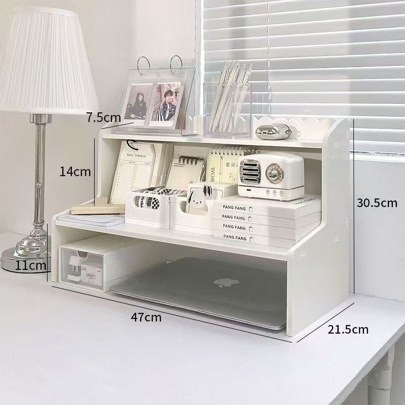 Large Lace-Patterned Storage Rack with Thickened Design